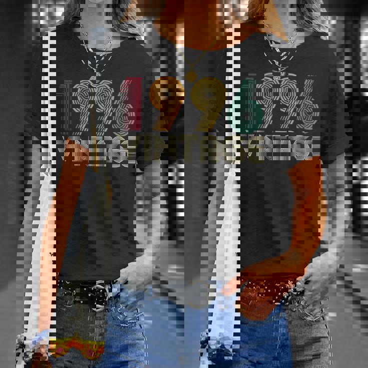 30歳の誕生日プレゼント 30歳 男性 女性 レトロ ヴィンテージ 1996 Tシャツ 彼女への贈り物