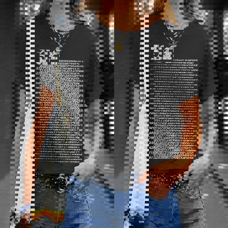 314 円周率の日 数学 非合理数 円周率 長袖tシャツ Tシャツ 彼女への贈り物