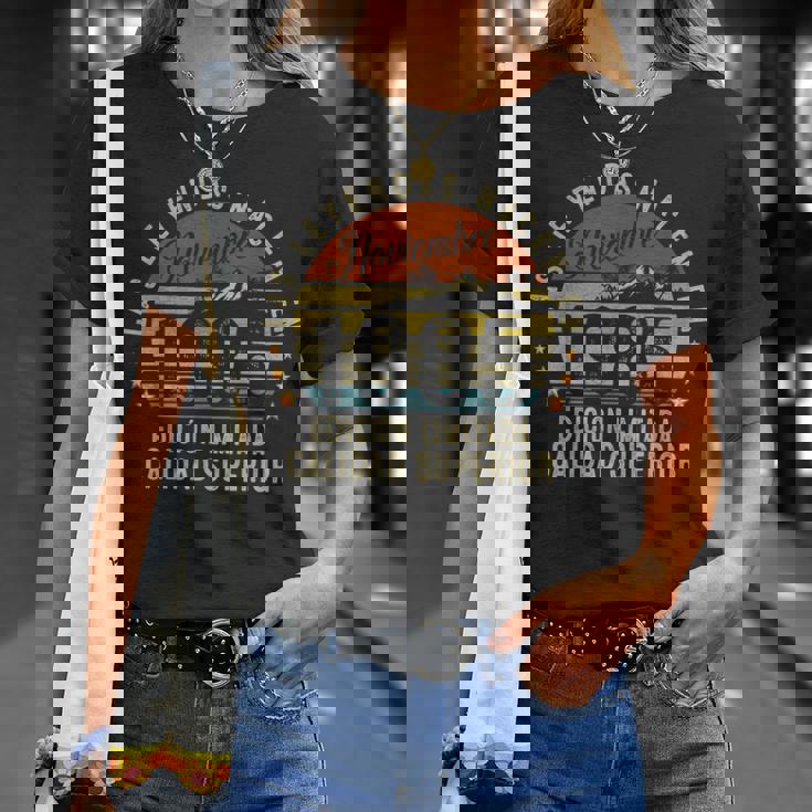 40 Años Cumpleaños Las Leyendas Nacen En Noviembre 1985 Camiseta unisex Regalos para ella