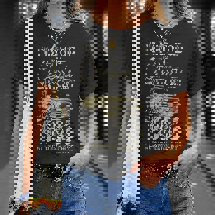 40 歳の誕生日、1986 年以来、クラシックカー、40 歳 Tシャツ 彼女への贈り物