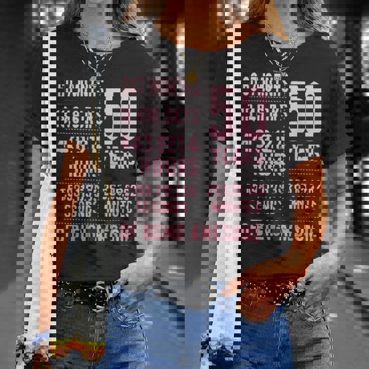 50歳の誕生日 男女 面白い 50歳 Tシャツ 彼女への贈り物