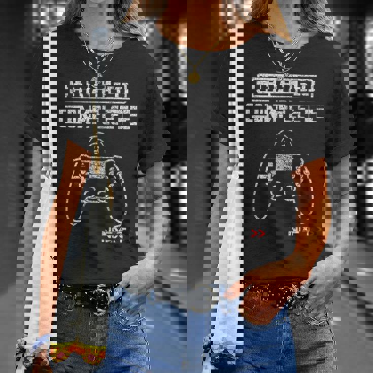 50歳の誕生日プレゼント Level 50 Complete 贈り物 父 母 男性用、女性用 Tシャツ 彼女への贈り物