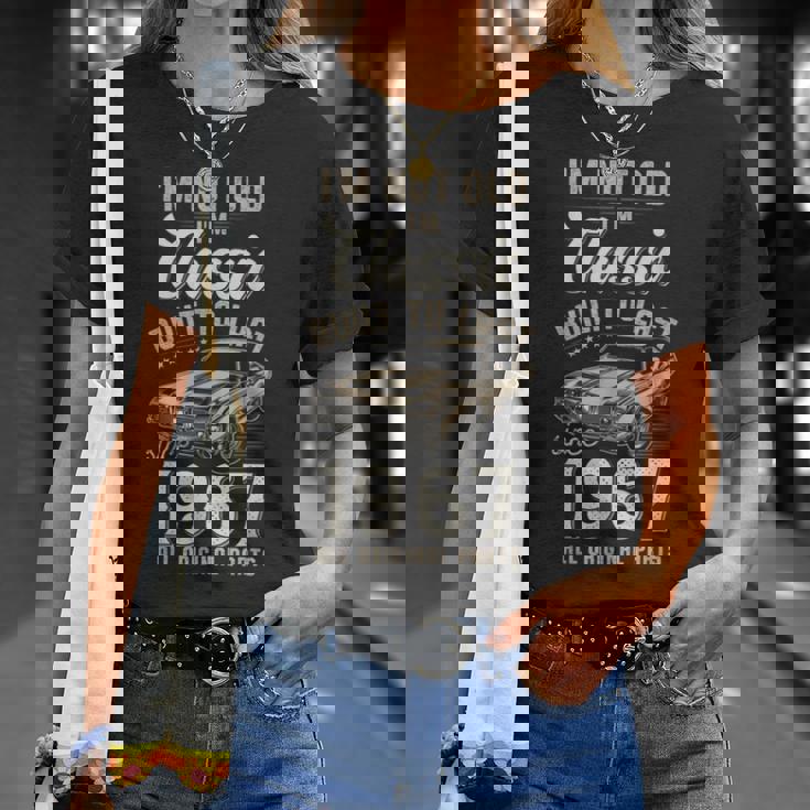 59歳の誕生日 1967年生まれのクラシックカー Tシャツ 彼女への贈り物