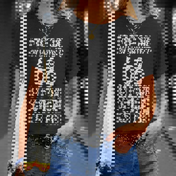 68歳の誕生日に 面白い68歳の誕生日 Tシャツ 彼女への贈り物