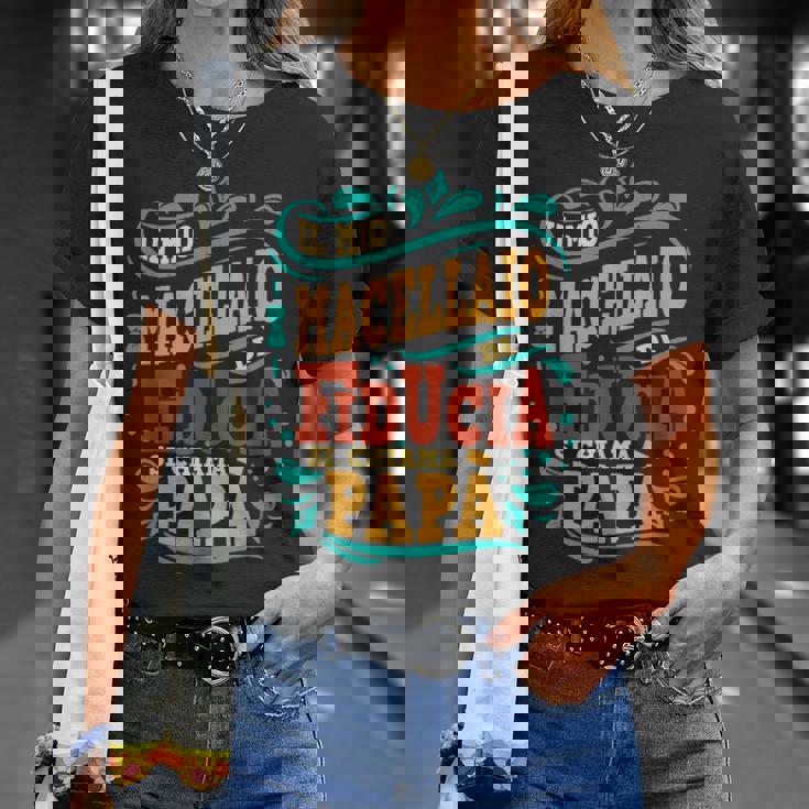 Abbigliamento Lavoro Regalo Divertente Papà Macellaio Maglietta Regalos para ella