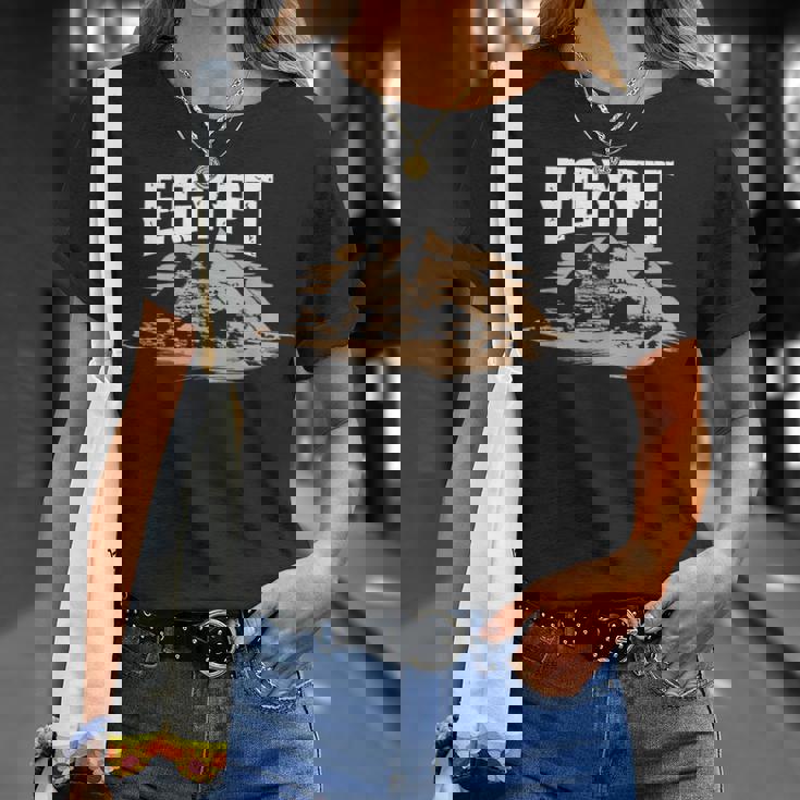 Amante De Egipto Recuerdo Típico Deacaciones Egipcias Camiseta unisex Regalos para ella