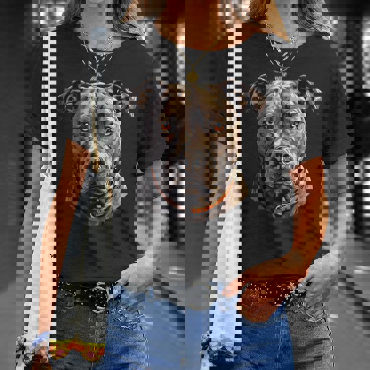 American Pitbull Dog アメリカンピットブル Tシャツ 彼女への贈り物