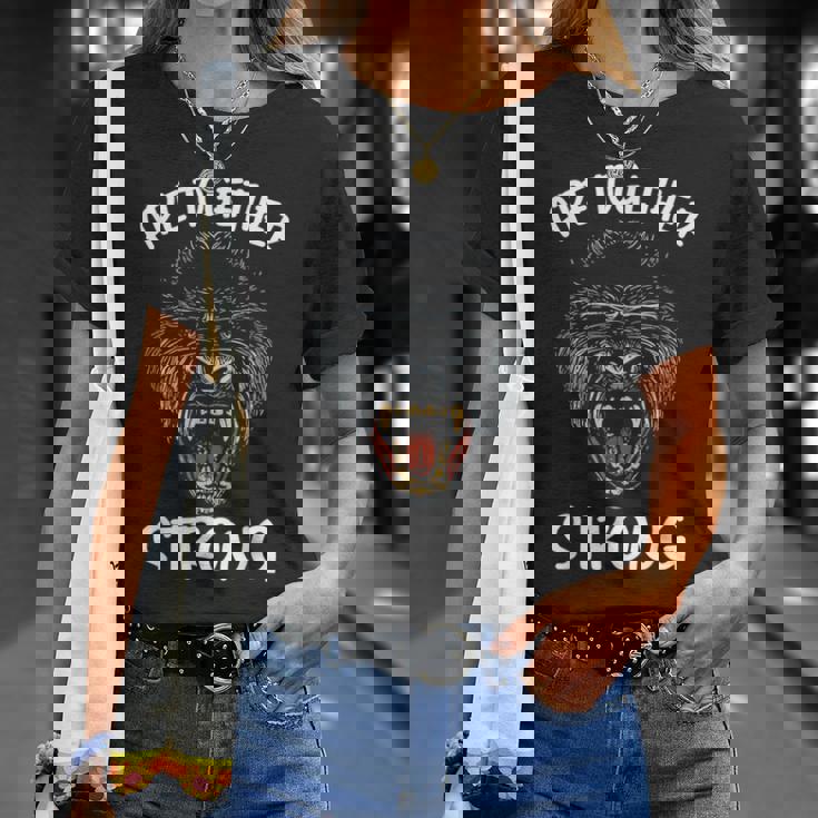 Ape Together Fuerte Meme Camiseta unisex Regalos para ella