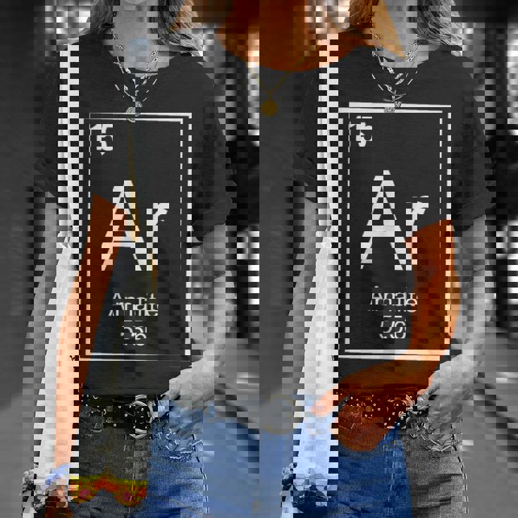 Armalite Ar-15 元素周期表 Tシャツ 彼女への贈り物