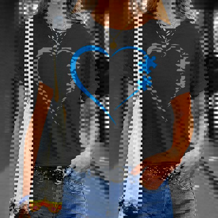Autism Autism Awareness Autism Mom Love Tシャツ 彼女への贈り物