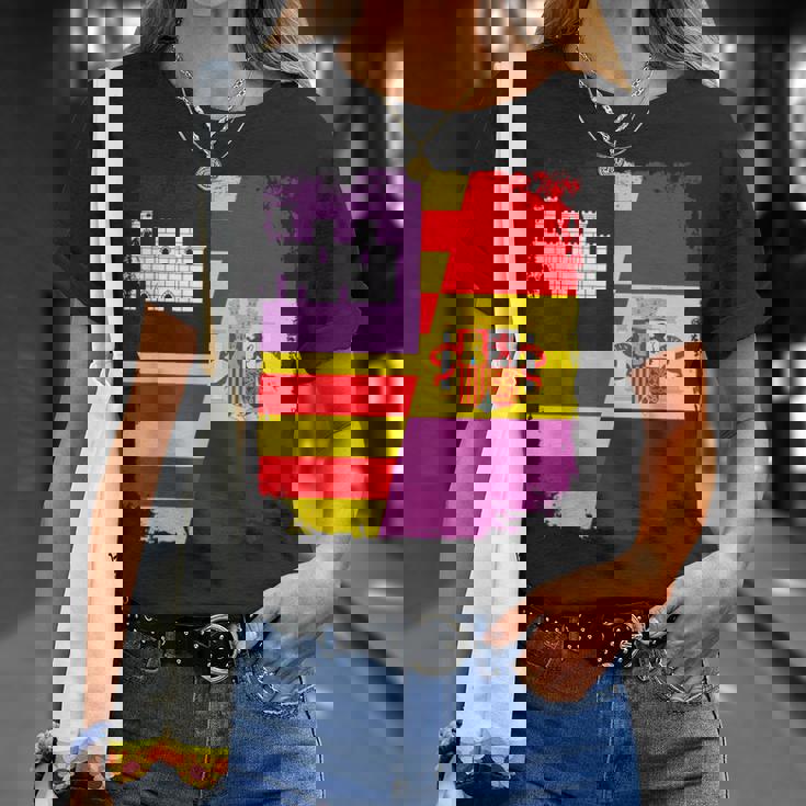 Bandera Islas Baleares España Republicana Republica Española Camiseta unisex Regalos para ella