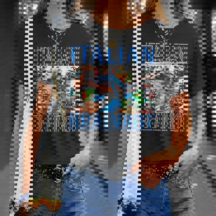 Brainrot Italian Camiseta unisex Regalos para ella