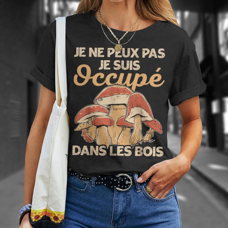 Cèpes Chasseur De Champignon Ramasseur De Cèpes Drôle T-Shirt Cadeaux pour elle