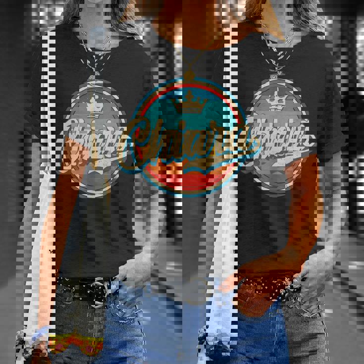 Chiara Rétro Nom Drôleintage Prénom Chiara T-Shirt Cadeaux pour elle