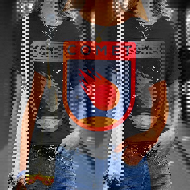 Comet コメット 宇宙 スノーボール 宇宙 トラベラー 隕石 コメット Tシャツ 彼女への贈り物