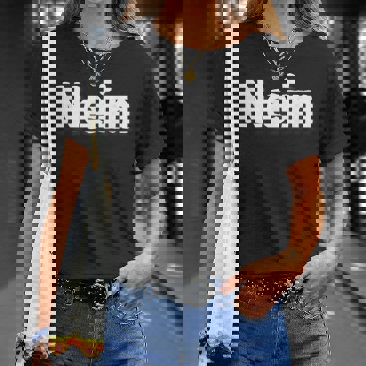 Cool Nope 引用句 ドイツ語で「No Or Nope」と言う人のための一言 Tシャツ 彼女への贈り物