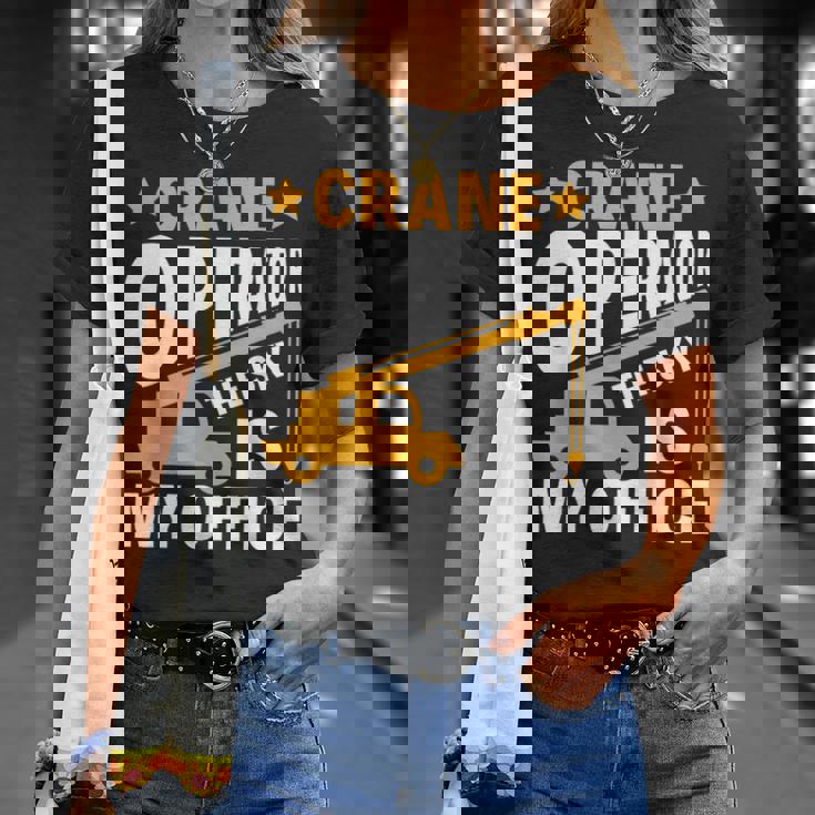 Crane Whisperer 面白いクレーン オペレーター Tシャツ 彼女への贈り物
