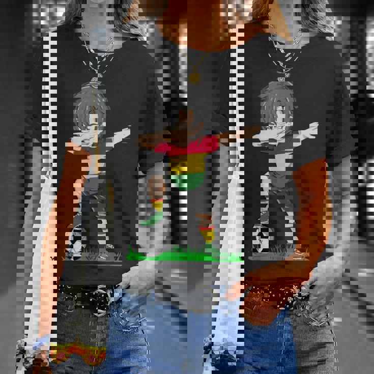 De Fútbol Bolivia Con Bandera Boliviana De Fútbol Para Niños Y Hombres Camiseta unisex Regalos para ella