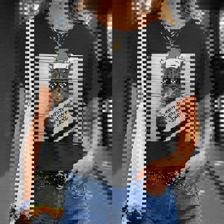 Destructor De Árbol De Navidad Para Amantes De Los Gatos Camiseta unisex Regalos para ella