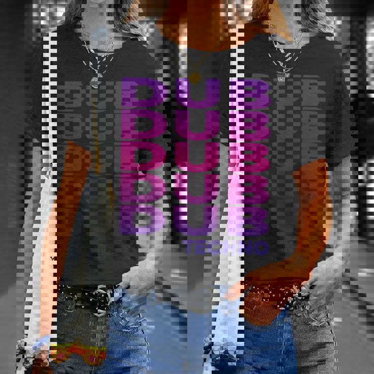Dub Techno ディープチルアウト ダウンテンポ Tシャツ 彼女への贈り物