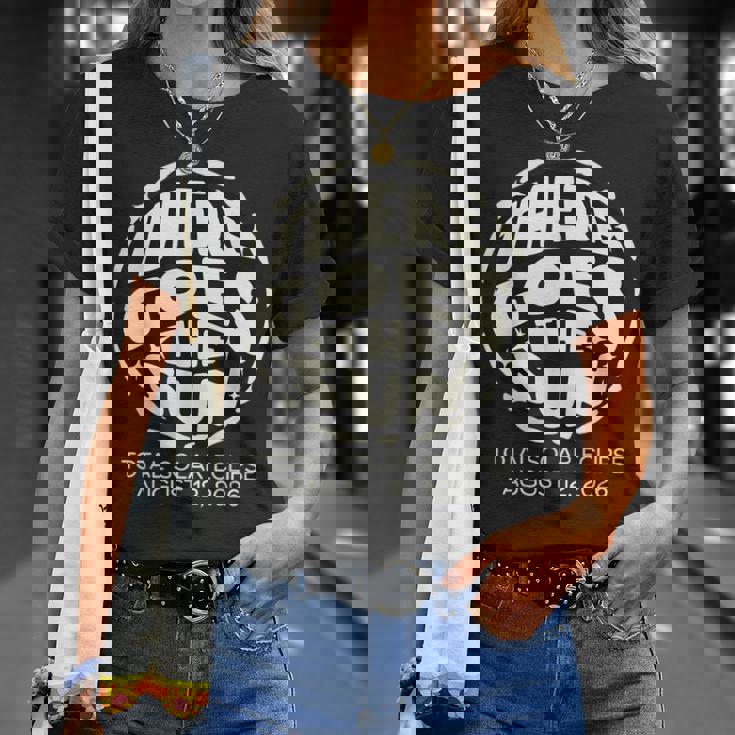 Eclipseolar Total 2026 Ahía Elol 081226 Camiseta unisex Regalos para ella