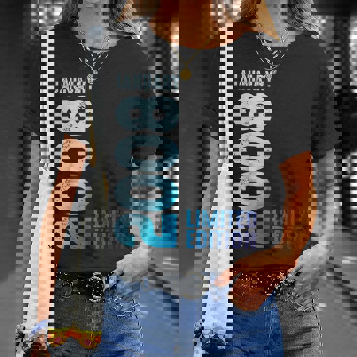 Edición Limitada 2008 Enero 2008 Camiseta unisex Regalos para ella