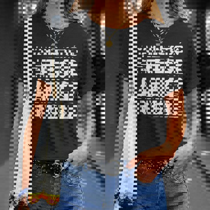 El Mejor Amigo Invisible Camiseta unisex Regalos para ella