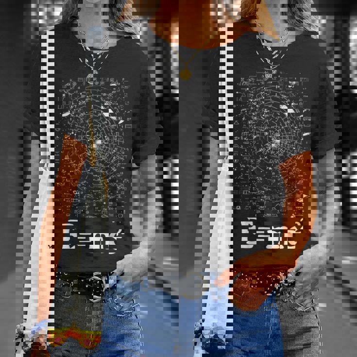 EMc2 方程式 物理学 相対性理論 数学 数学 Tシャツ 彼女への贈り物