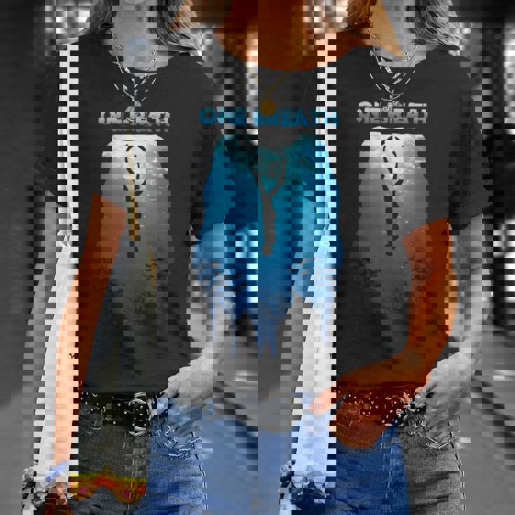 Freediving One Breath ダイビング Apnea オーシャンフリー ダイブシー 長袖tシャツ Tシャツ 彼女への贈り物