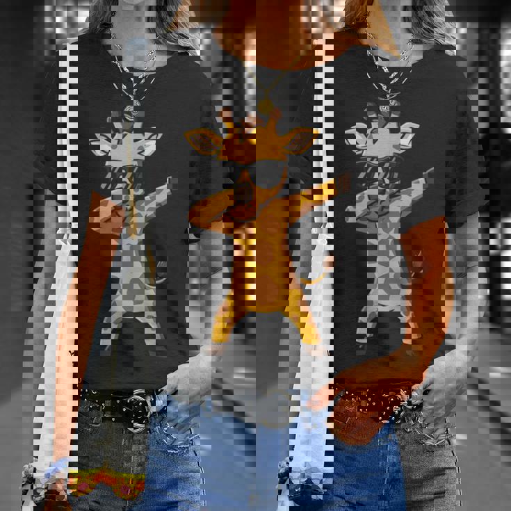 Giraffe Boys Animal Print Giraffe Print Tシャツ 彼女への贈り物