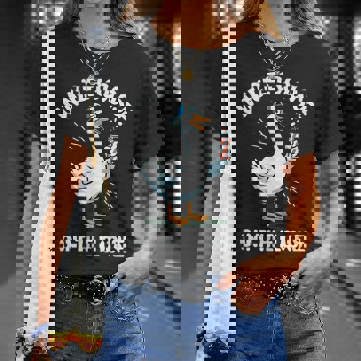 Silly Uncle Goose On The Loose Meme Family Matching T-Shirt Gifts for Her