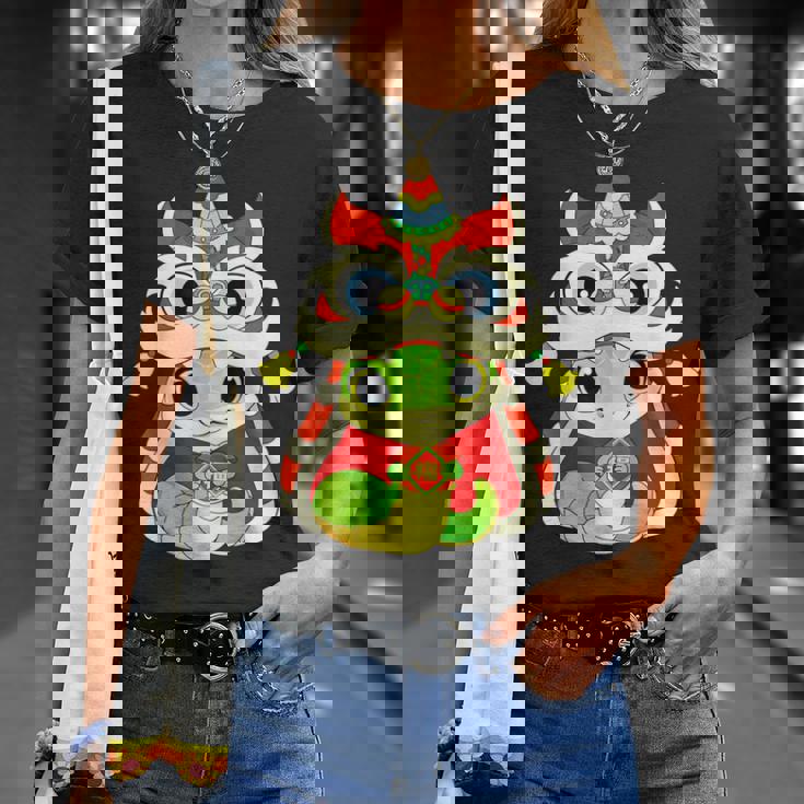 Happy Lunar Chinese New Year 2025 Cute Babynake Dragon Tシャツ 彼女への贈り物