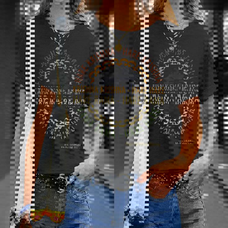 Hare Krishna シャツ スピリチュアル ハレ クリシュナ マントラ Tシャツ 彼女への贈り物