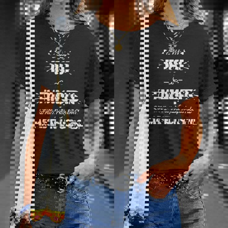 Humour Professeur De Français Homme Cool Prof De Français T-Shirt Cadeaux pour elle