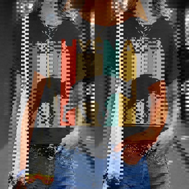 Hyena ハイエナ 動物 Tシャツ 彼女への贈り物