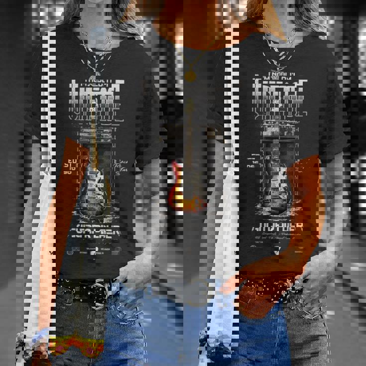 I'm Not Old I'm ヴィンテージ レトロ 1966 ギター 長袖tシャツ Tシャツ 彼女への贈り物