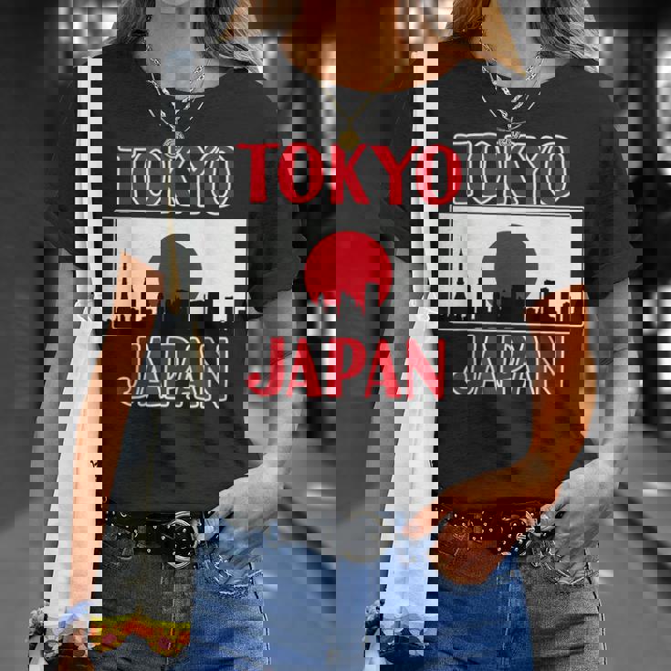 Japan Tokyo For And – Tokyokyline Tシャツ 彼女への贈り物
