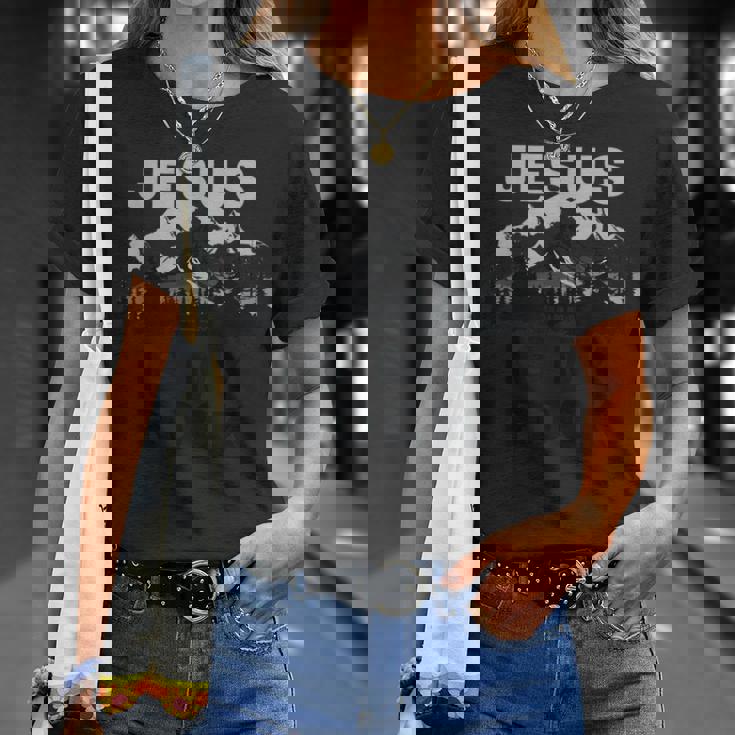 Jesus Is My Rock – Psalm 62 Tシャツ 彼女への贈り物