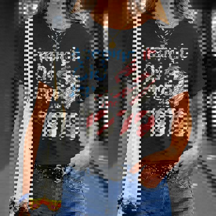 Keep It Oldchoolince 1979 Year Crate Ofinyl Records Tシャツ 彼女への贈り物