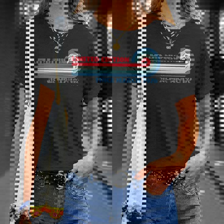 Limited Editionince March 1976 長袖tシャツ Tシャツ 彼女への贈り物