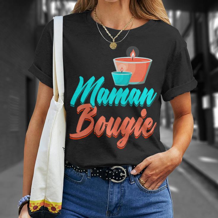 Maman Bougie Fête Des Mères Fabrication De Bougies T-Shirt Cadeaux pour elle