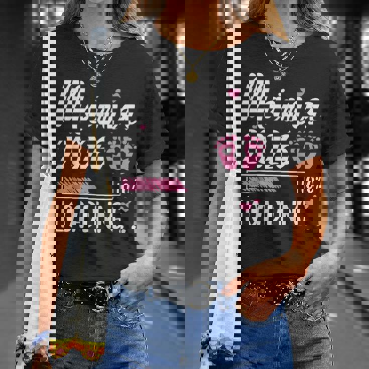 Mamma 2026 Loading Mamma In Attesa Annuncio Di Gravidanza Maglietta Regalos para ella