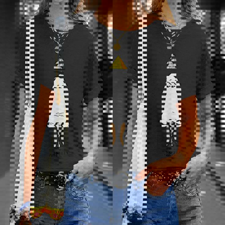 Medjed 〜メジェドさん〜 Tシャツ 彼女への贈り物