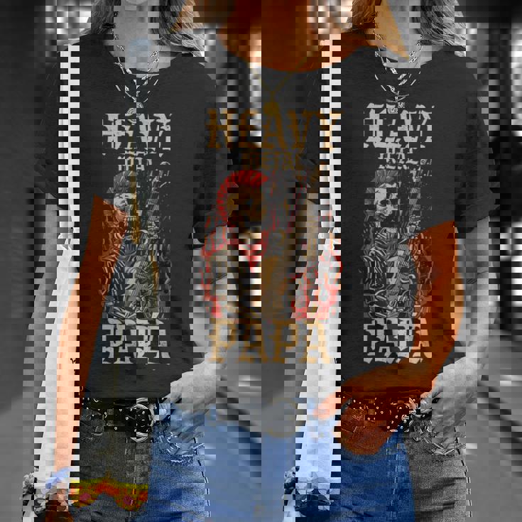 Metalhead Papà Maglietta Regalos para ella