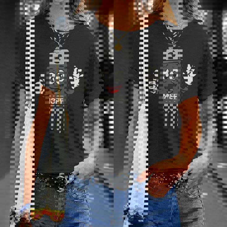 Mosfet 金属酸化物半導体 電界効果トランジスタ 長袖tシャツ Tシャツ 彼女への贈り物