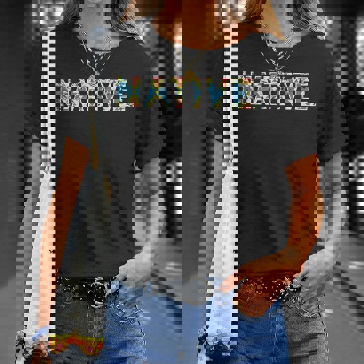 Native America ネイティブアメリカン 先住民 アンティーク調 Tシャツ 彼女への贈り物