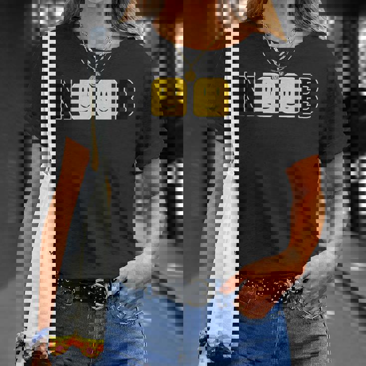 Noob Text Tシャツ 彼女への贈り物