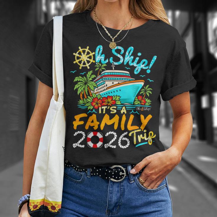 Oh Ship It's A Family Trip 2026 Matching Family 2026 Cruise T-Shirt ...