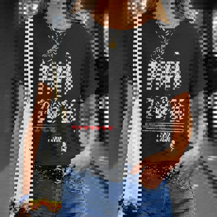 Papà 2026 Loading Annuncio Gravidanza Uomo Futuro Papà Maglietta Regalos para ella