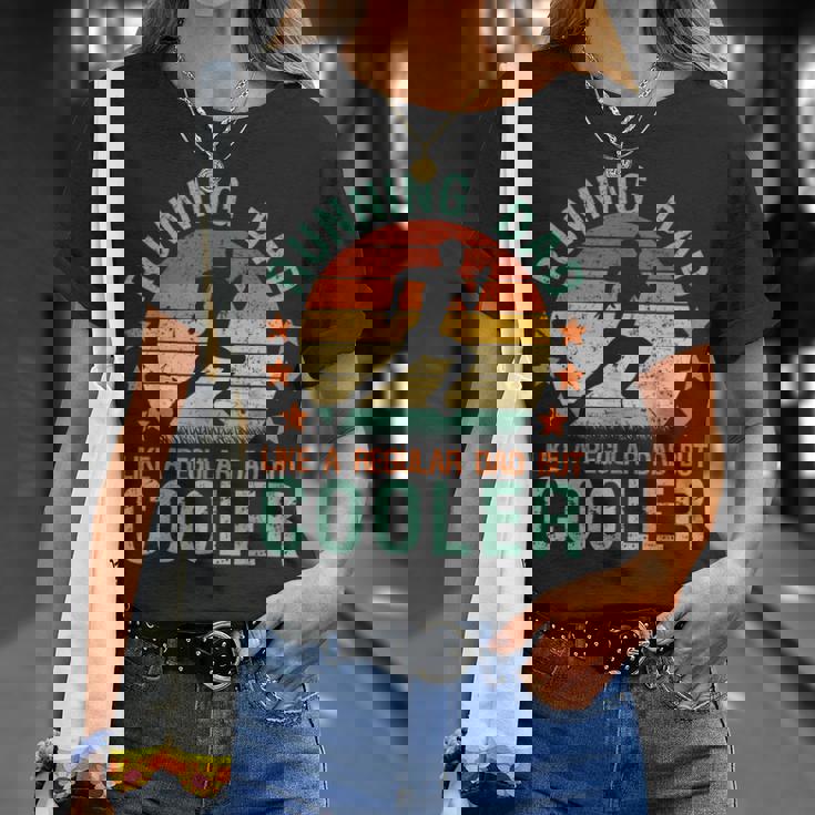 Papà Che Corre Divertente Maratoneta Jogger Regalo Per La Maglietta Regalos para ella